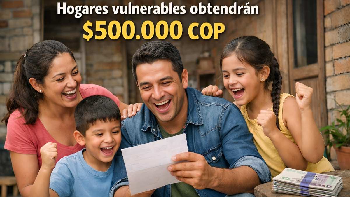 Colombia Ingreso Solidario 2026: Hogares vulnerables obtendrán $500.000 COP, cómo postular y fecha de pago en marzo
