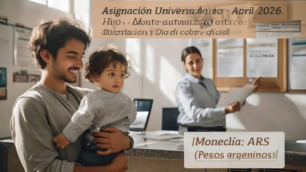 Asignación Universal por Hijo abril 2026: monto actualizado, inscripción y día de cobro oficial