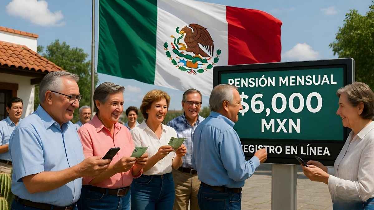 México marzo 2026: Pensión Bienestar adultos mayores reciben $6,000, registro en línea y depósitos desde el 15